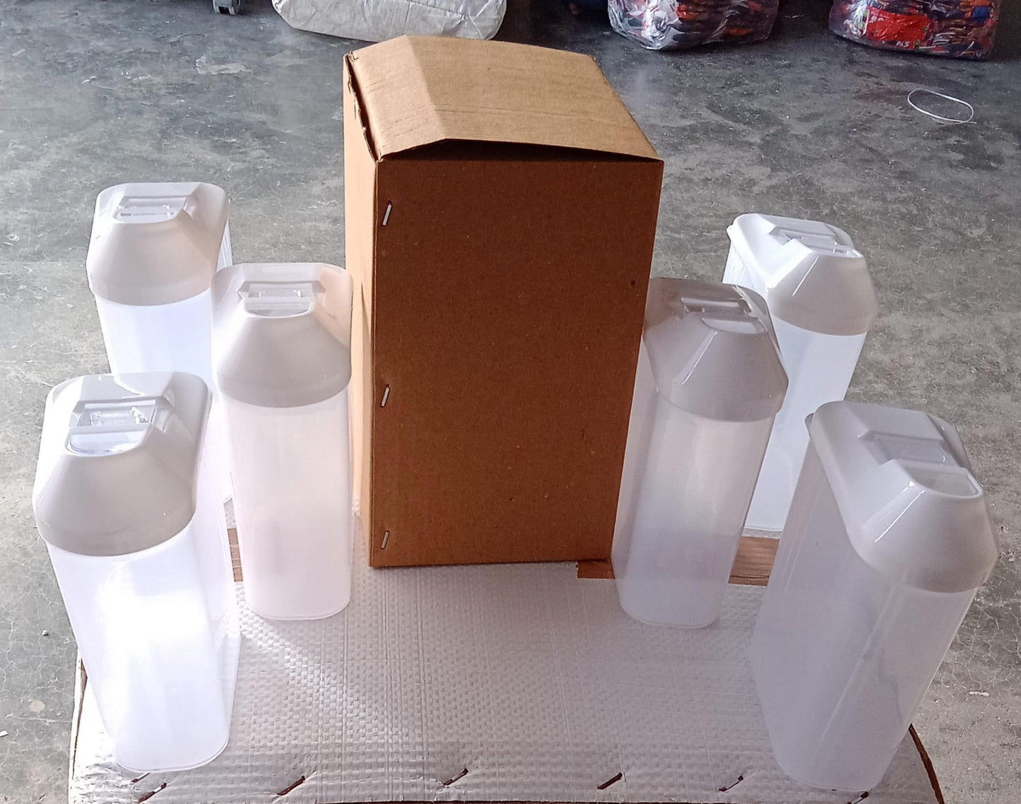Easy Flow Kitchen Storage Containers Jar Set Pack of 6