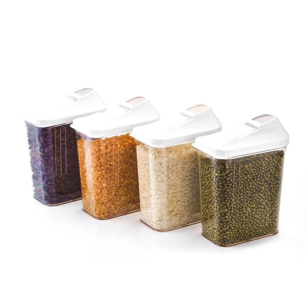 Easy Flow Kitchen Storage Containers Jar Set Pack of 6