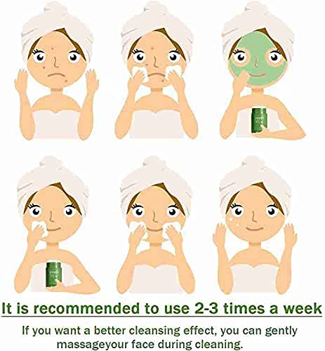 Green Tea Herbal Cleansing Mask Stick for Face