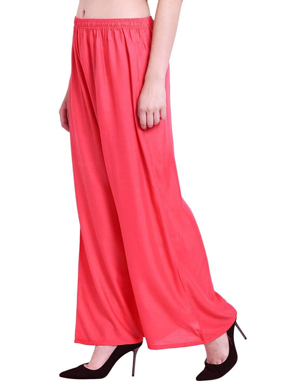 Gaajri Rayon Cotton Regular Fit Palazzo Pants for Women