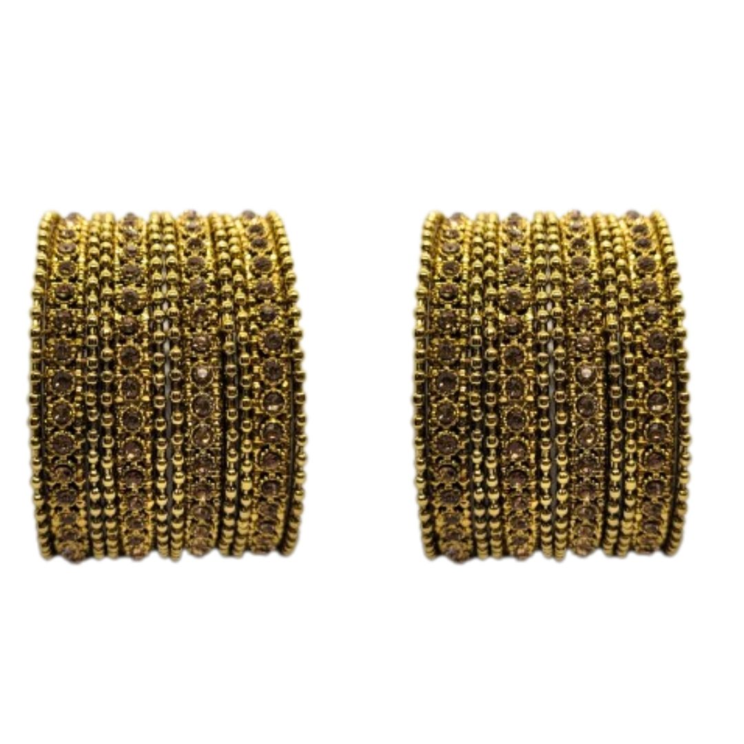 Oxidised Golden Bangles sets