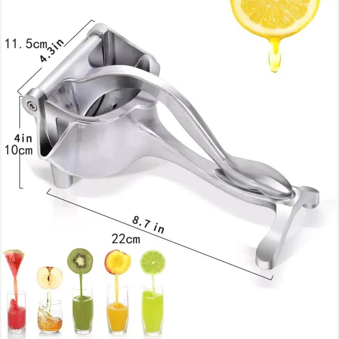 Aluminum Alloy Manual Fruit Press Juicer Fruit Hand Squeezer