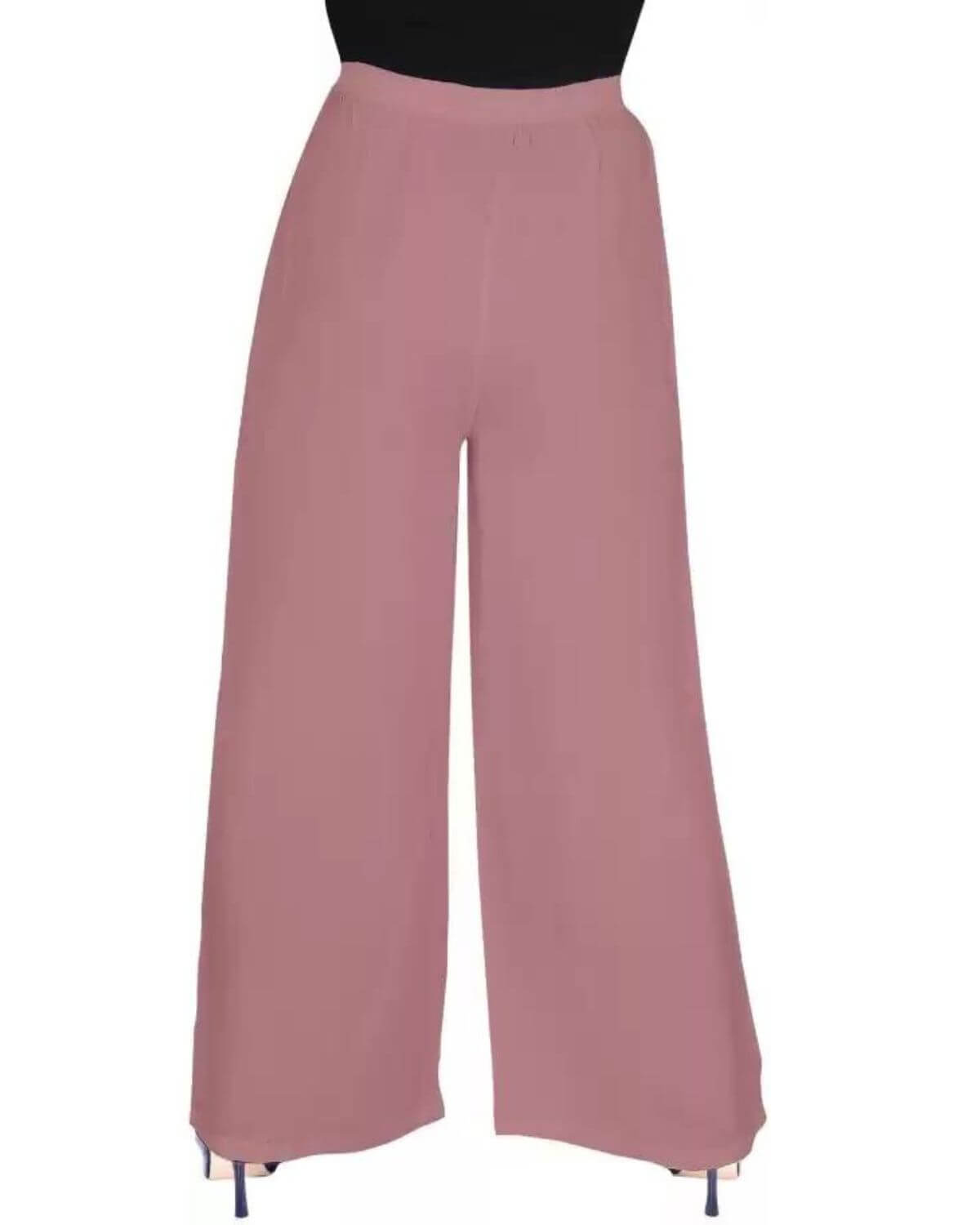Onion Rayon Cotton Regular Fit Palazzo Pants for Women
