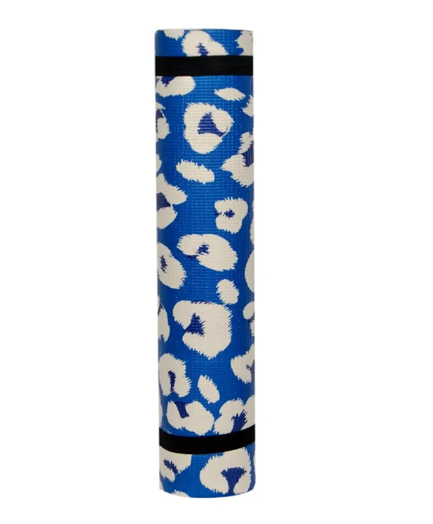 Winner Full Size Blue Printed Designer Yoga Mat With Carrying Strap Yoga mat, YM-01