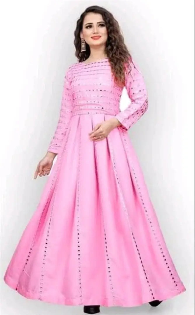 Fancy Rayon Gown For Women