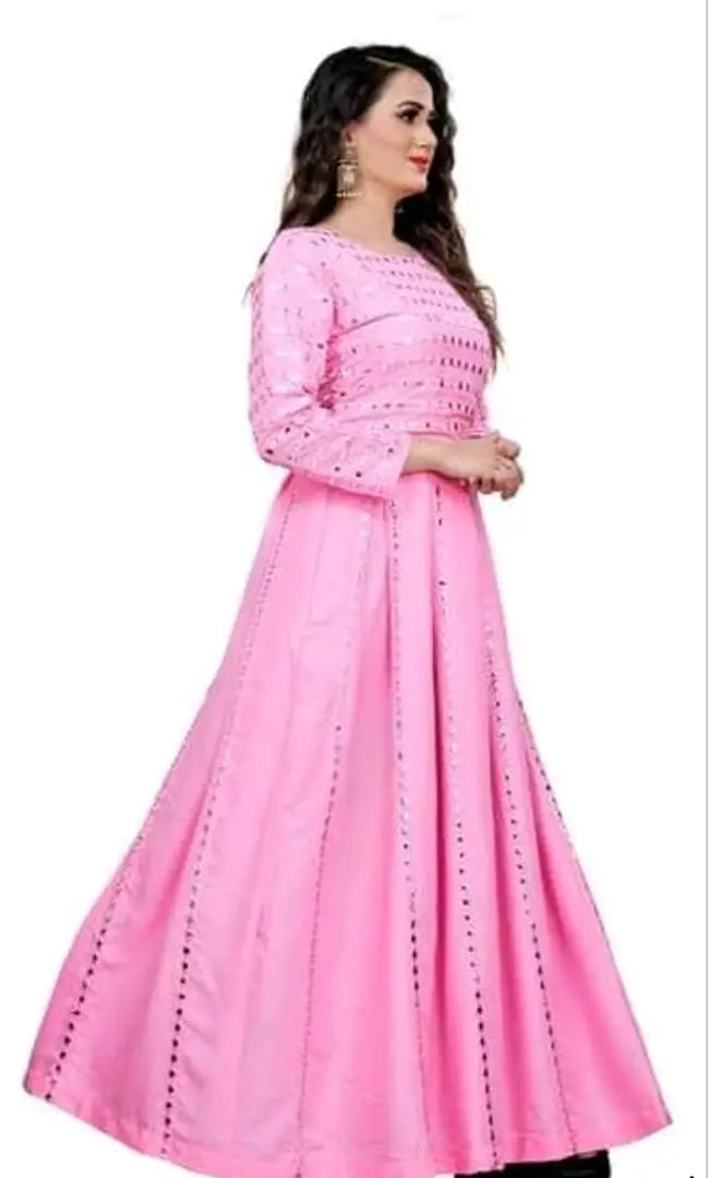 Fancy Rayon Gown For Women