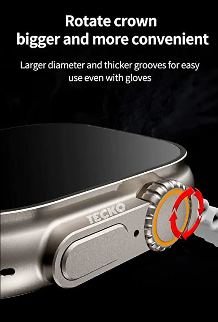 Ultra Seris 8 Smart Watch Men Two Watch NFC Door Unlock Smartwatch Bluetooth Call Wireless Charge Fitness Bracelet (Ultra s-8 BLACK) 65% off