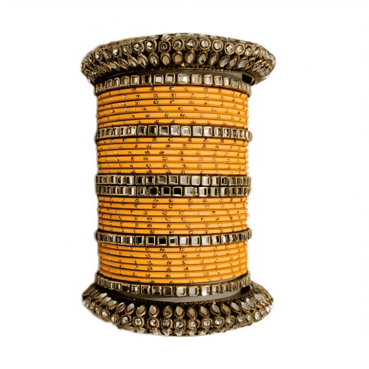 Oxidised Bangles set
