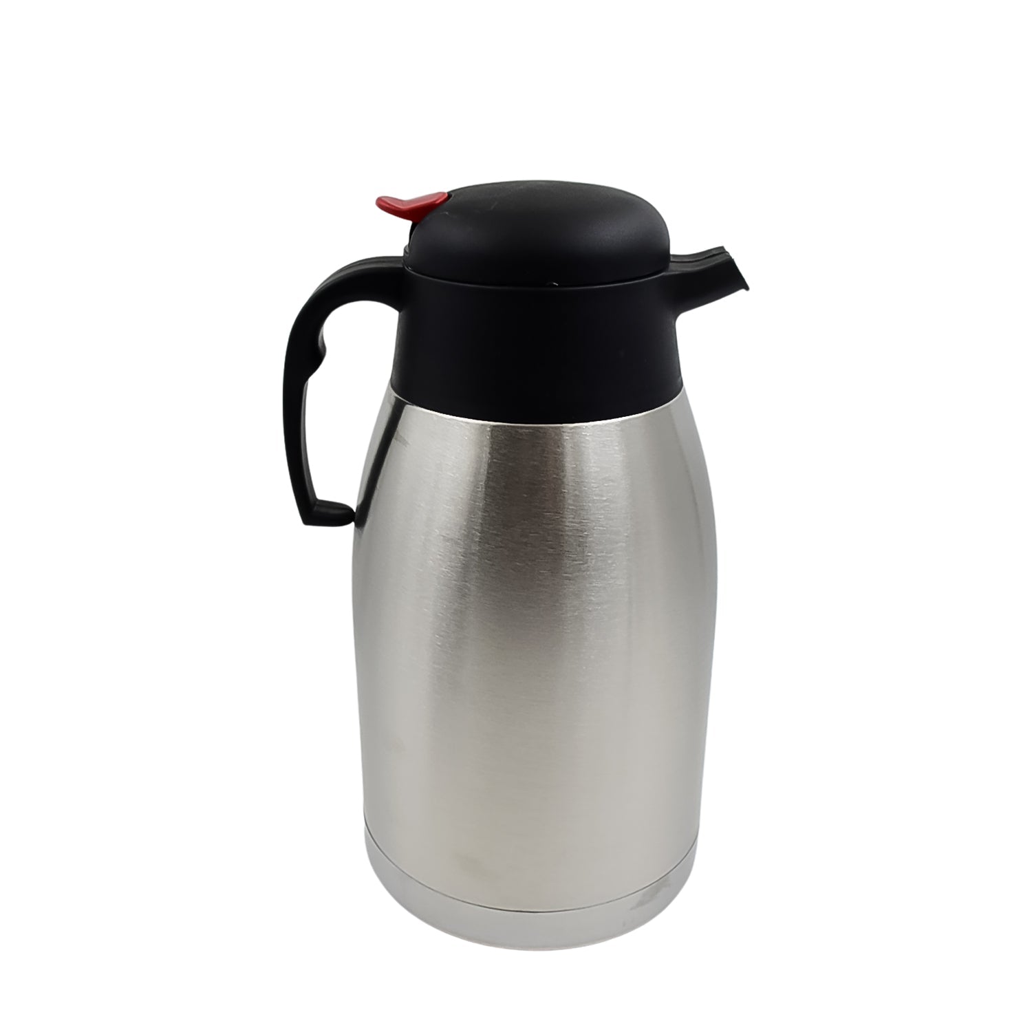 Stainless Thermo Steel Vacuum Insulated Teapot with Handle and Push Button, 2 L