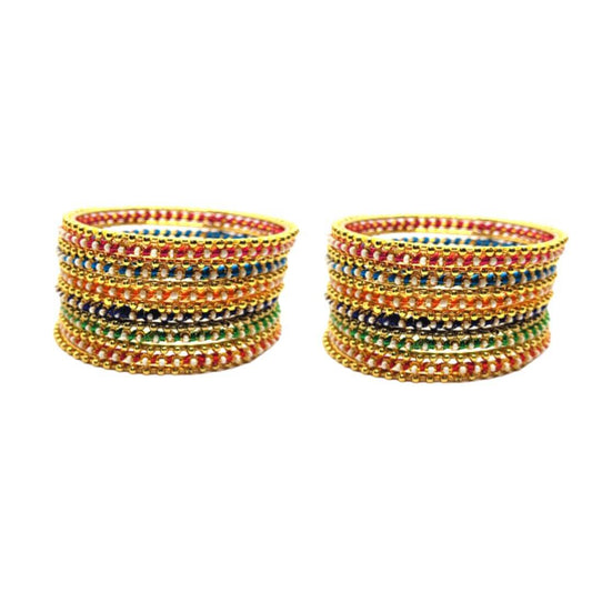 Multi Color Bangle Set