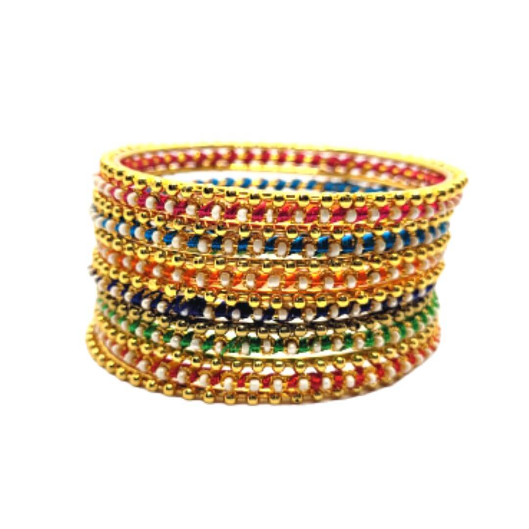 Multi Color Bangle Set