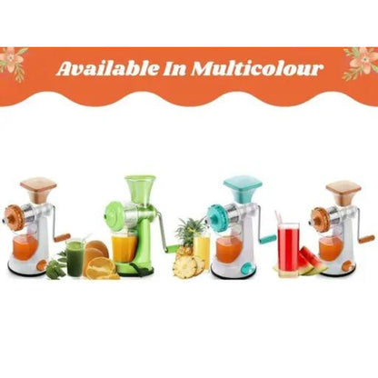 Manual Hand Juicer with Steel Handle for Fruits