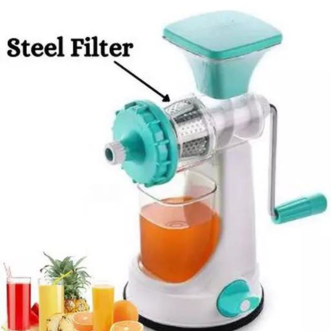 Manual Hand Juicer with Steel Handle for Fruits