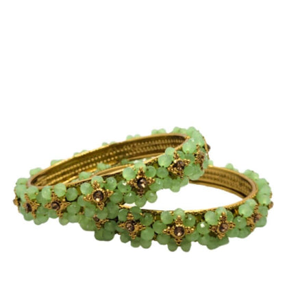 Traditional Wear Flower Design Bangles Kada for womens and girls