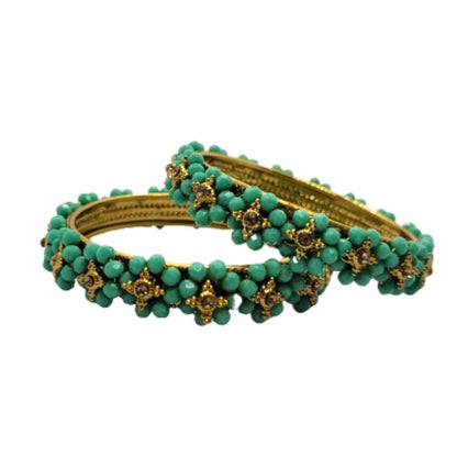 Traditional Wear Flower Design Bangles Kada for womens and girls