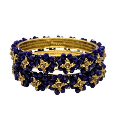 Traditional Wear Flower Design Bangles Kada for womens and girls