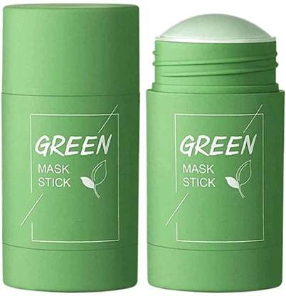 Green Tea Herbal Cleansing Mask Stick for Face 