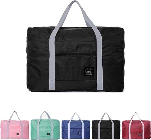 Nylon Lightweight Waterproof Foldable Travel Duffle Bag | Portable Tot- Bag | Storage Travel Duffle Bag