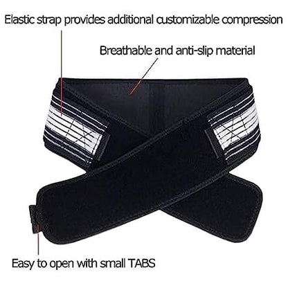 Stretchable Joint Hip Belt | Lower Back Support Belt for Men and Women | Palvic Support | SI Joint Support | Anti-Slip Sciatic Nerve Brace For Back Pain