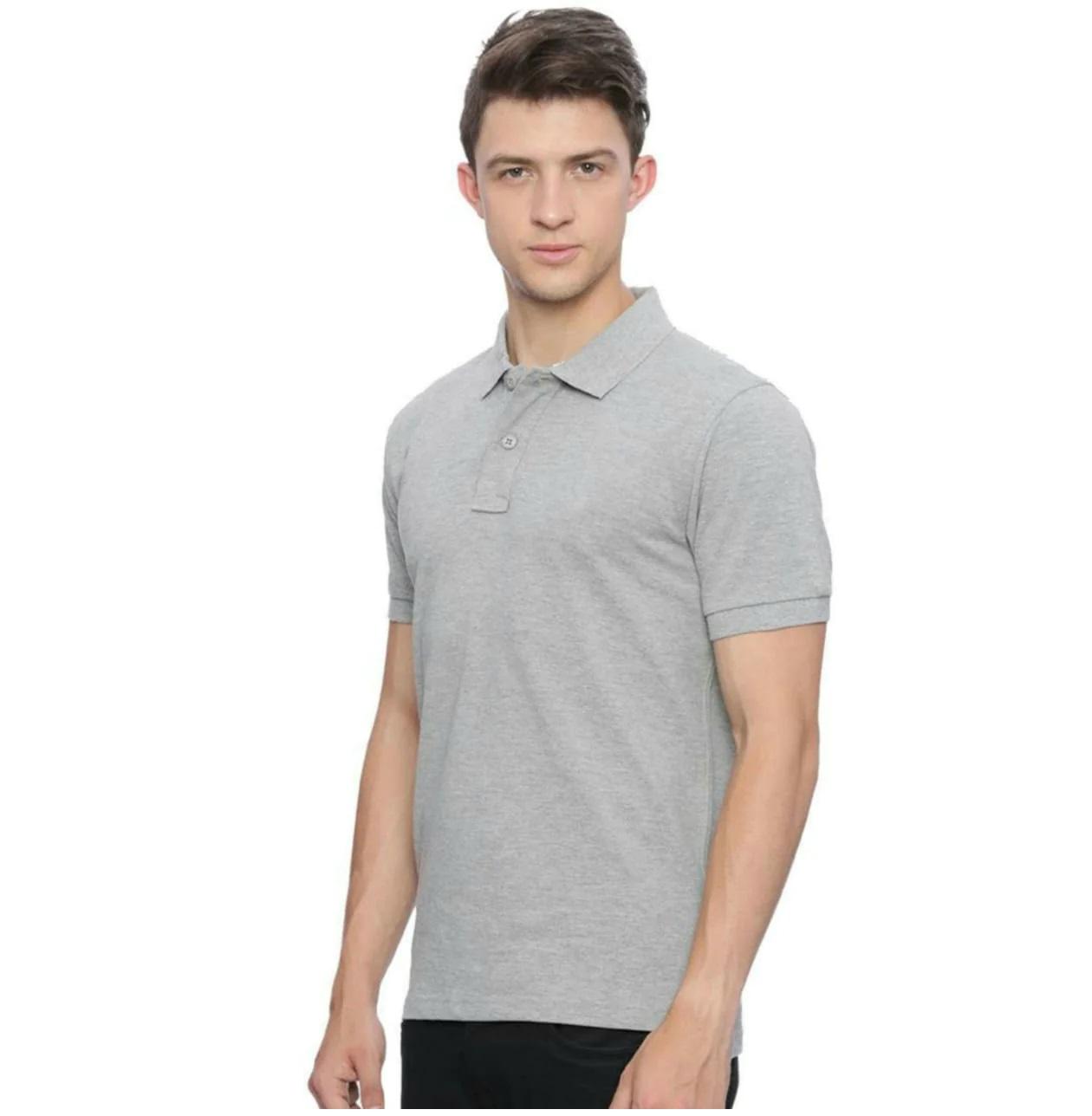 Men's Regular Fit Plain Half Sleeve Polo Matte T-shirts Pack of 4 - Polo Casual T-Shirts for Men and Boys, made from 100% Combed Cotton in Fresh Colors. Ultra Soft Casual Wear - Combo of 4