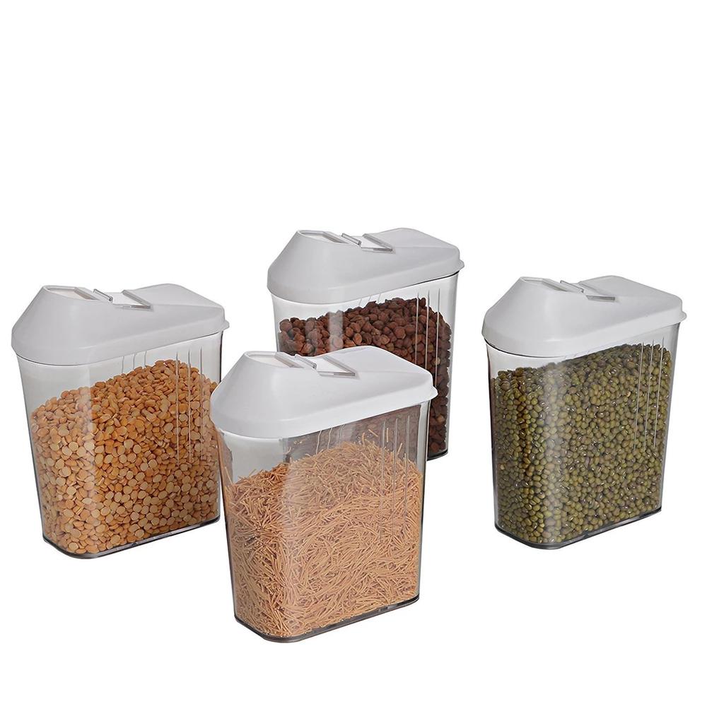 Easy Flow Kitchen Storage Containers Jar Set Pack of 6 