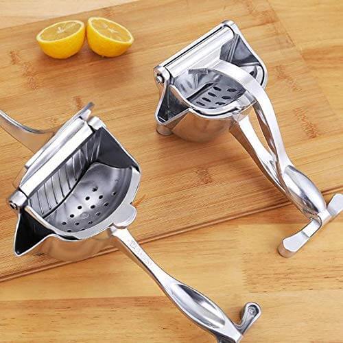 Aluminum Alloy Manual Fruit Press Juicer Fruit Hand Squeezer