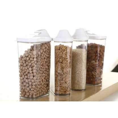 Easy Flow Kitchen Storage Containers Jar Set Pack of 6 