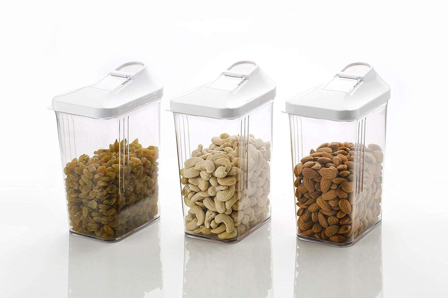 Easy Flow Kitchen Storage Containers Jar Set Pack of 6 