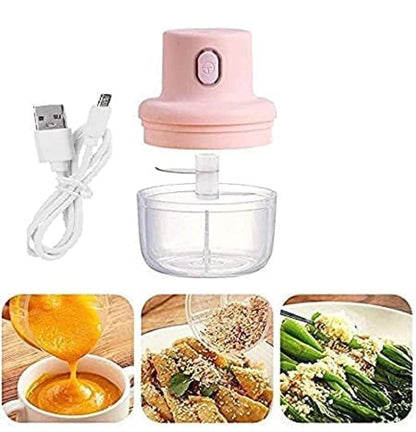 Mini USB Wireless Electric Chopper