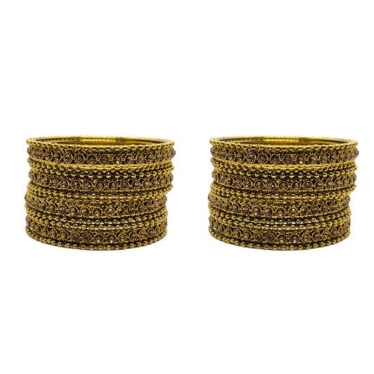 Oxidised Golden Bangles sets 