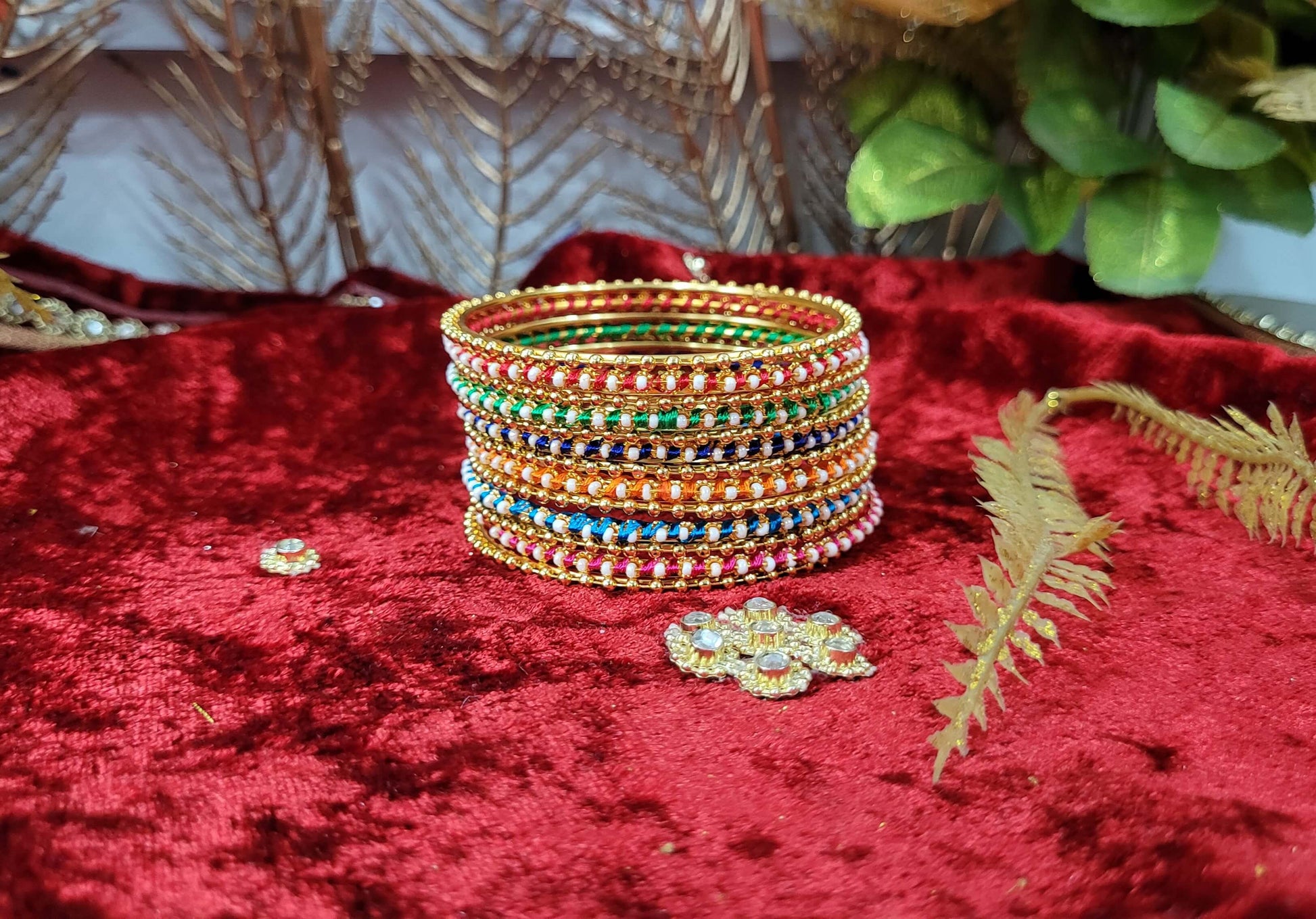 Multi Color Bangle Set