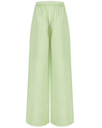 Pista Rayon Cotton Regular Fit Palazzo Pants for Women 