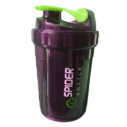 Stylish Spider Gym Shaker Bottle For Protein, Glucose 500ml (Green,1Pcs)