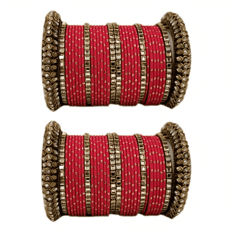 Oxidised Bangles Set