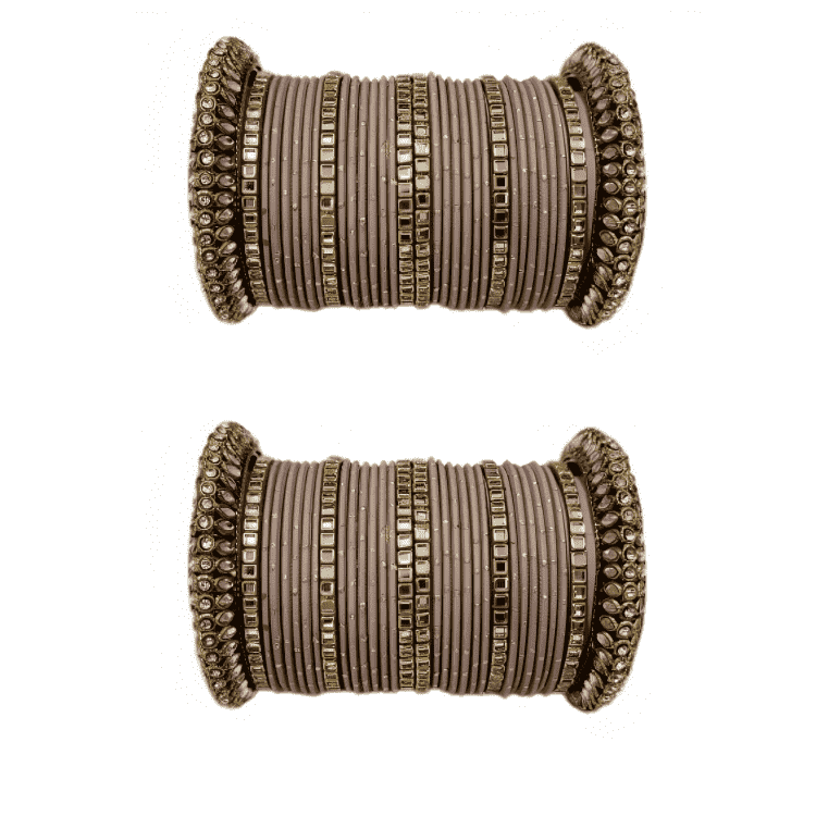 Oxidised Bangles Set