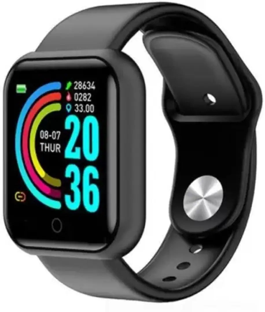 D20 black  smart band