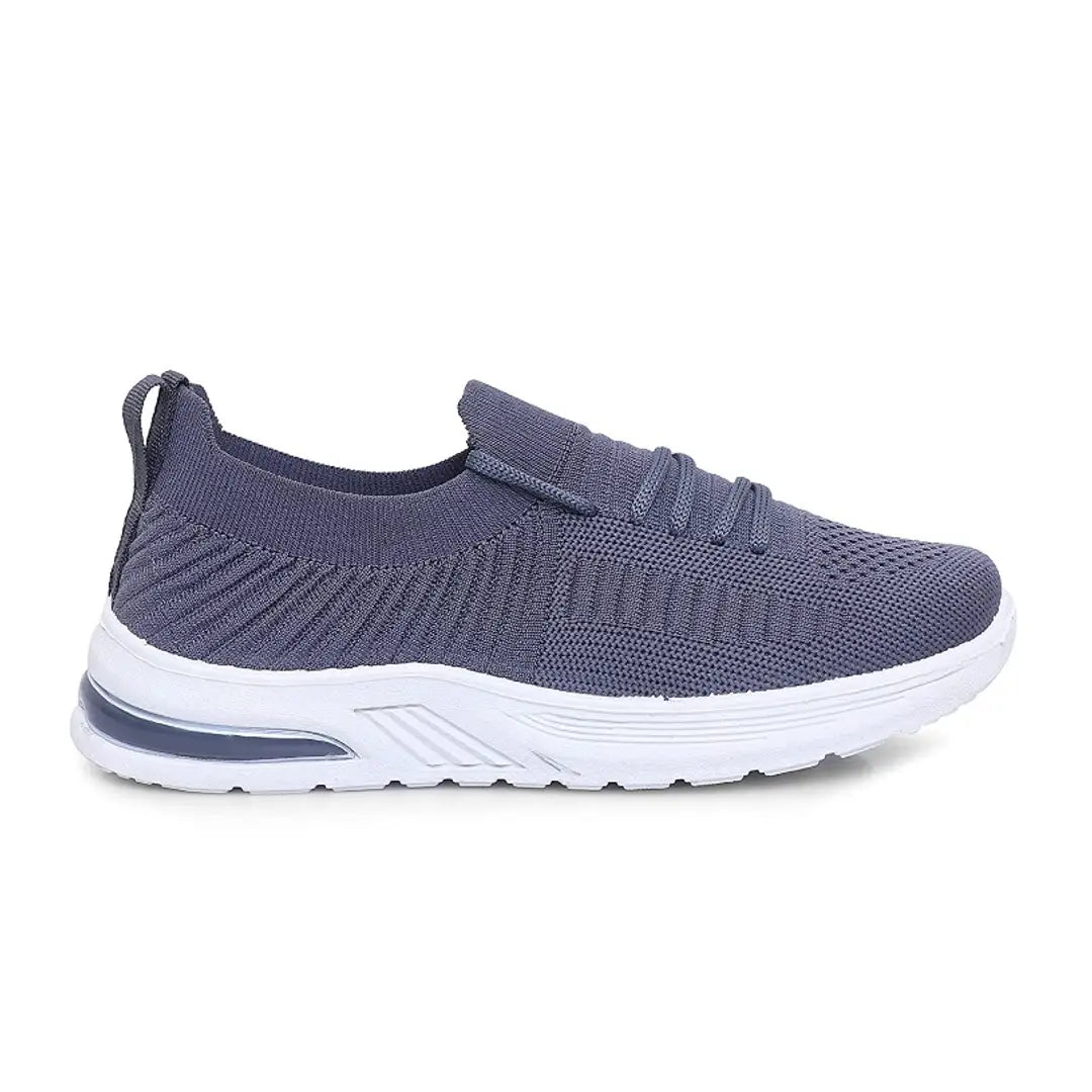 Womens Mesh Sports Shoes Walking Running Shoes For Women (Grey)