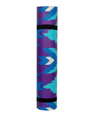 Winner Full Size Blue Printed Designer Yoga Mat With Carrying Strap Yoga mat, YM-02