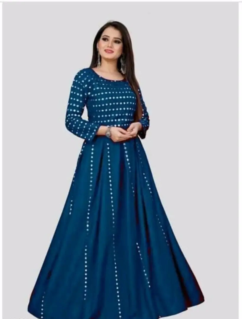Stylish Rayon Gown For Women