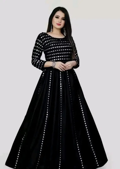Fancy Rayon Gown For Women