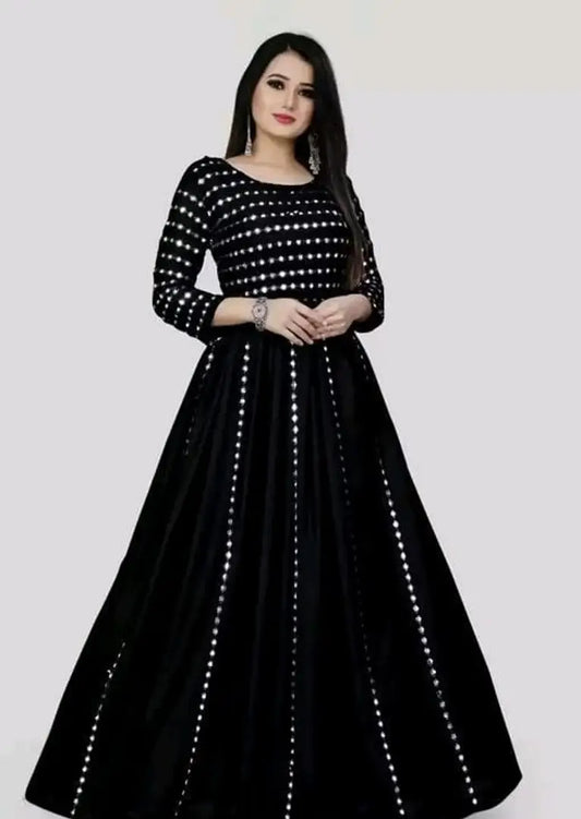 Fancy Rayon Gown For Women