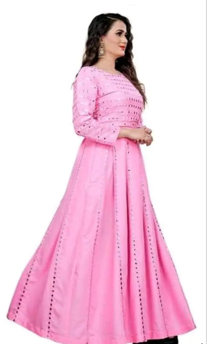 Fancy Rayon Gown For Women