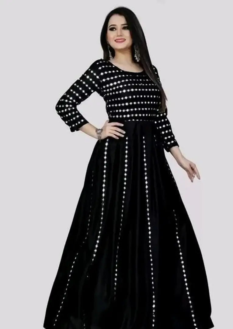 Fancy Rayon Gown For Women