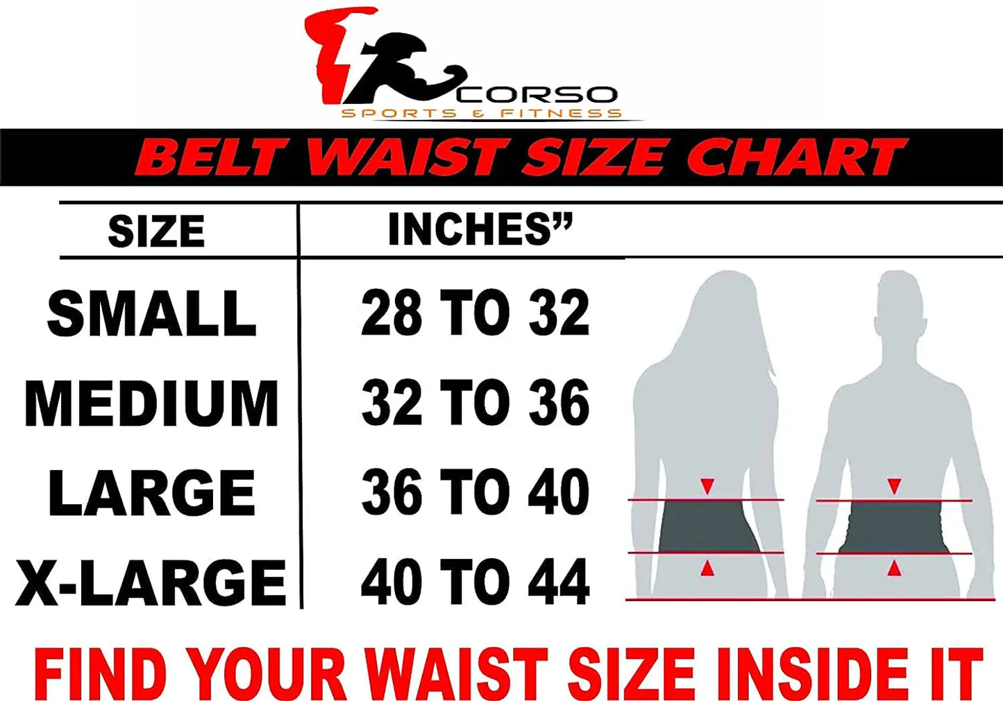 CORSO Small Genuine Leather Weight Lifting Gym Belt For Back Support for Heavy Lifting Belt