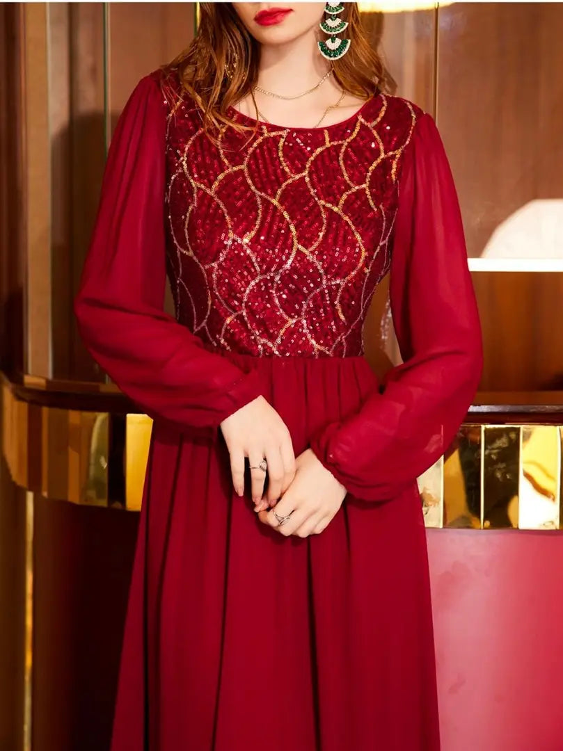 Trendy Georgette Embroidered Gown For Women