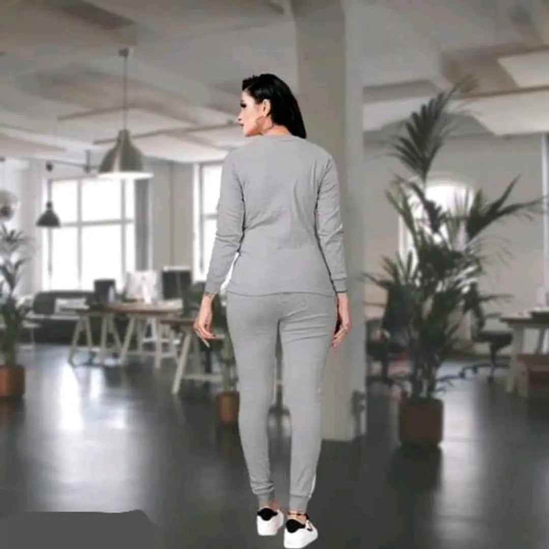 Stylish Women Tracksuit Grey Vogue