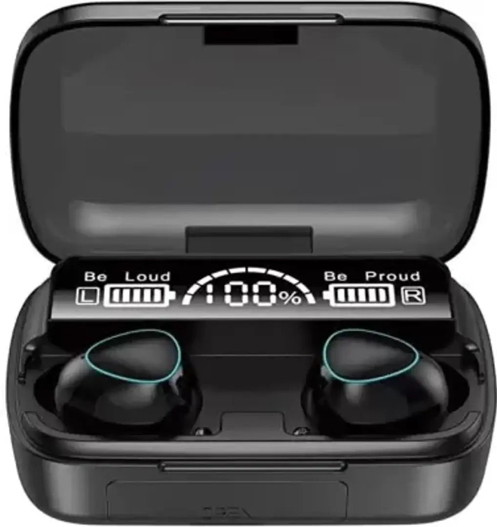 Combo Pack of 2 Items - t 500 SmartWatch with Heart Rate Monitor, M 10 TWS Wireless Auto Pairing in-Ear Bluetooth Headset