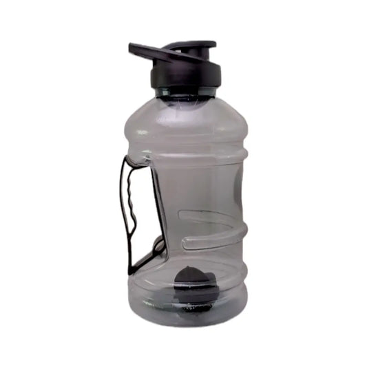 LAZYwindow 1.5L Premium Plastic Gym Shaker Bottle With Blending Ball Flip-top Cap With Anti Slip Handle 1500 Ml Shaker