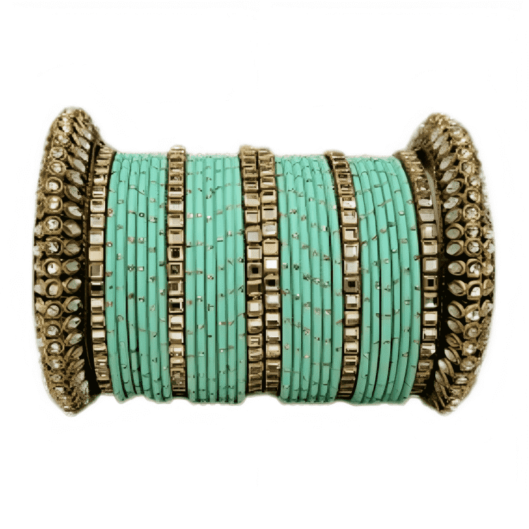 Oxidised Bangles set