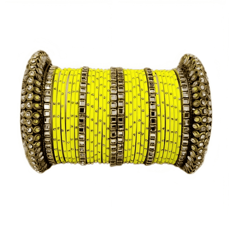 Oxidised Bangles set